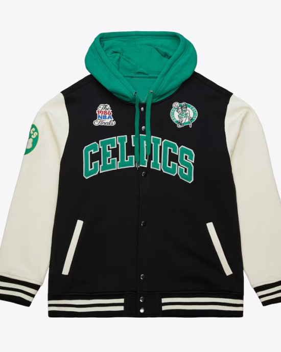 Boston Celtics Courtside Varsity Fleece Jacket