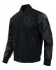 Boston Celtics Triple Varsity Wool/Leather Jacket