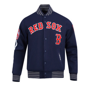  Boston Red Sox Current Logo Game Day Navy Jacket
