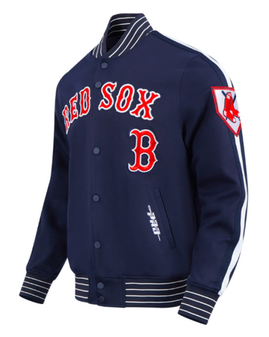 Boston Red Sox Current Logo Game Day Navy Jacket Boston Red Sox Current Logo Game Day Navy Jacket
