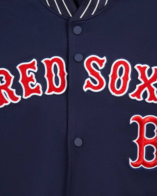Boston Red Sox Current Logo Game Day Navy Jacket Boston Red Sox Current Logo Game Day Navy Jacket