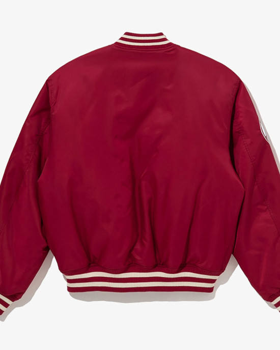 Boston Red Sox Red Cooperstown Satin Jacket