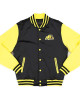 Bowie State Black and Gold Baseball Jacket Bowie State Black and Gold Baseball Jacket