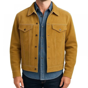 Brad Pitt Sonny Hayes F1 Brown Suede Jacket – Retro Movie Style