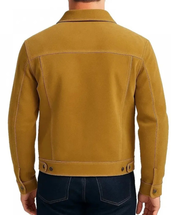 Brad Pitt Sonny Hayes F1 Brown Suede Jacket – Retro Movie Style Brad Pitt Sonny Hayes F1 Brown Suede Jacket – Retro Movie Style