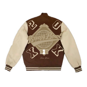 Breezy Bowl Chris Brown Varsity Jacket