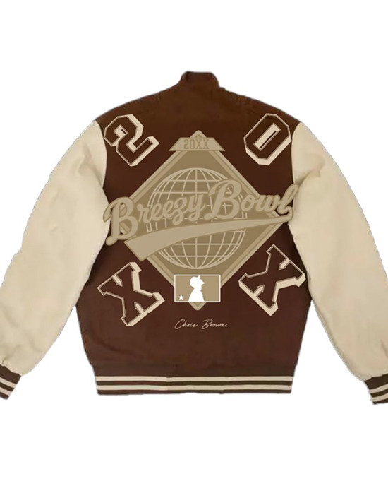 Breezy Bowl Chris Brown Varsity Jacket