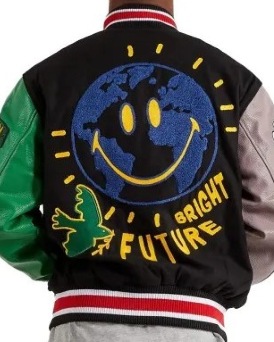 Bright Future Opening Ceremony Varsity Wool Jacket Bright Future Opening Ceremony Varsity Wool Jacket