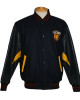 Brisbane Lions Embroidered Black Varsity Jacket