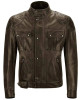 Brooklands Biker Diamond Quilted Leather Jacket