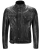 Brooklands Biker Diamond Quilted Leather Jacket
