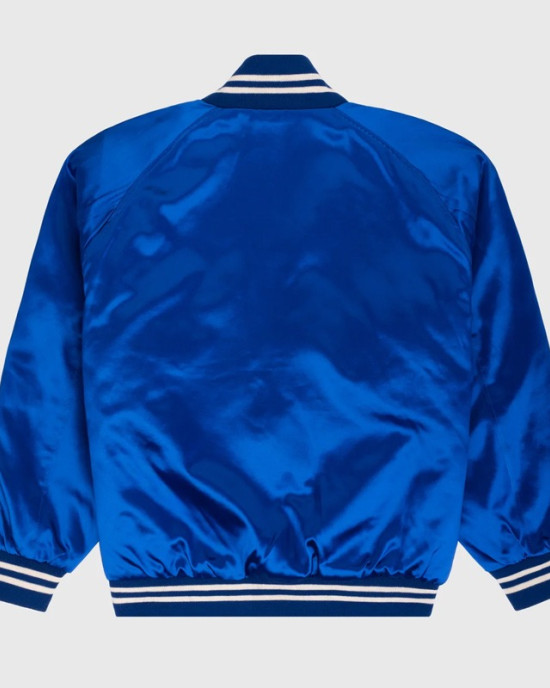 Brooklyn Dodgers Classic Royal Varsity Satin Jacket
