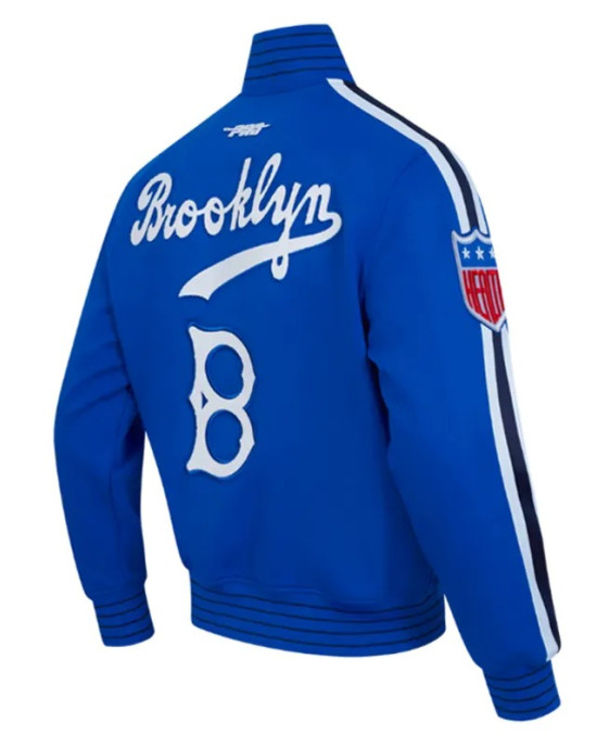Brooklyn Dodgers Logo Game Day Royal Jacket Brooklyn Dodgers Logo Game Day Royal Jacket