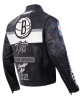 Brooklyn Nets Men's Moto Jacket