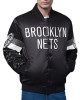 Brooklyn Nets Triple Option Varsity Satin Jacket