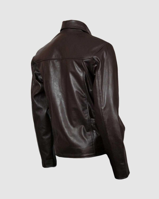 Brown Biker Leather Jacket Brown Biker Leather Jacket