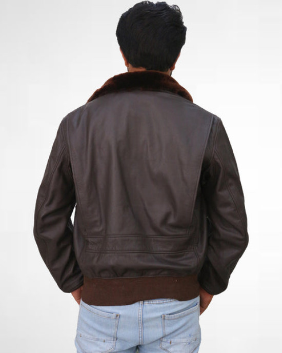 Brown Collar Sherling Jacket