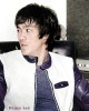 Bruce Lee Navy and White Leather Jacket Bruce Lee Navy and White Leather Jacket