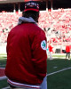 Bryce Harper Ohio State Bomber Full-Snap Red Satin Jacket Bryce Harper Ohio State Bomber Full-Snap Red Satin Jacket