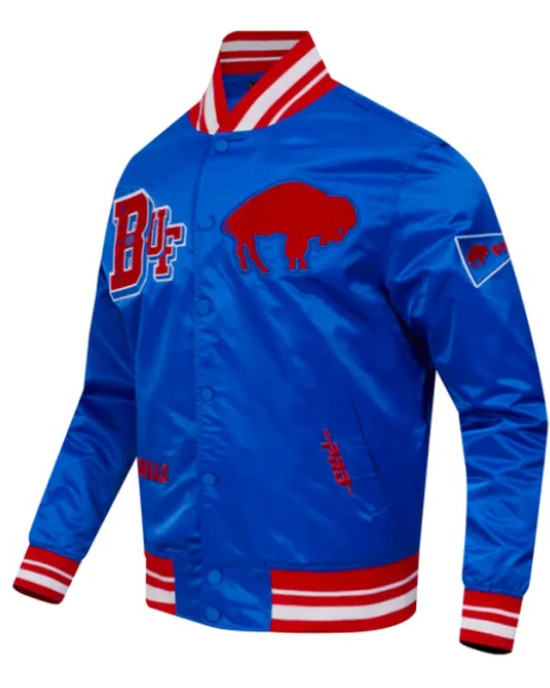 Buffalo Bills Best of Classic Rib Satin Jacket