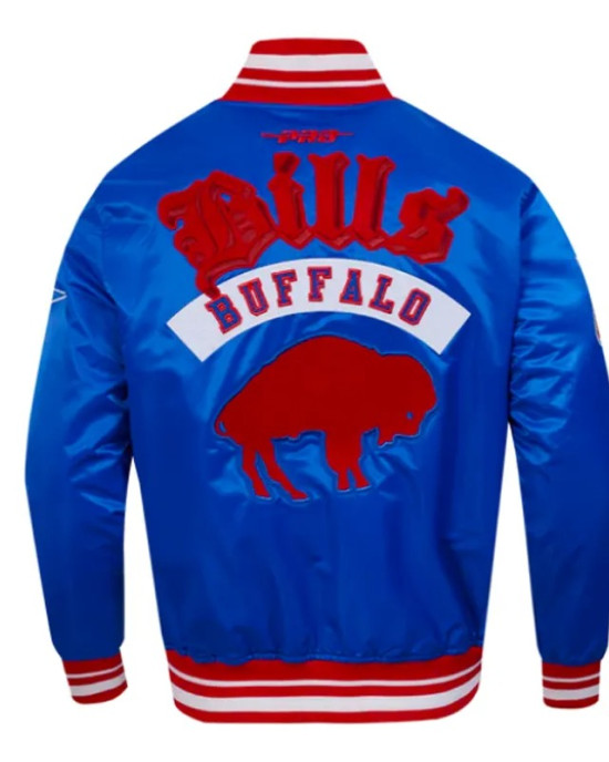 Buffalo Bills Best of Classic Rib Satin Jacket
