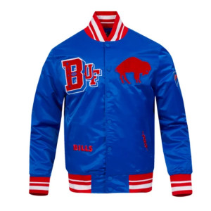 Buffalo Bills Best of Classic Rib Satin Jacket