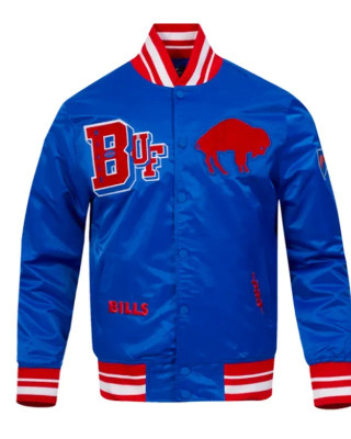 Buffalo Bills Best of Classic Rib Satin Jacket