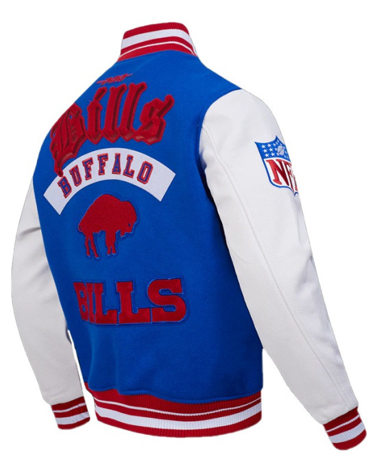 Buffalo Bills Best of Classic Rib Varsity Jacket