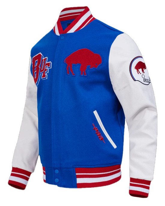 Buffalo Bills Best of Classic Rib Varsity Jacket