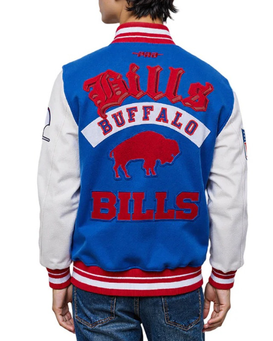 Buffalo Bills Best of Classic Rib Varsity Jacket