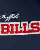 Buffalo Bills Blue and Eggshell Varsity Bomber Jacket
