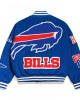 Buffalo Bills Pennant Royal Varsity Wool Jacket Buffalo Bills Pennant Royal Varsity Wool Jacket
