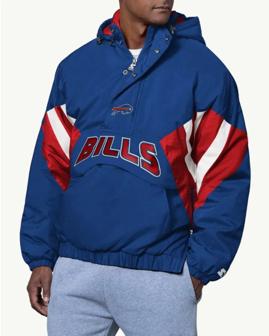 Line Up Breakaway Buffalo Bills Pullover Jacket