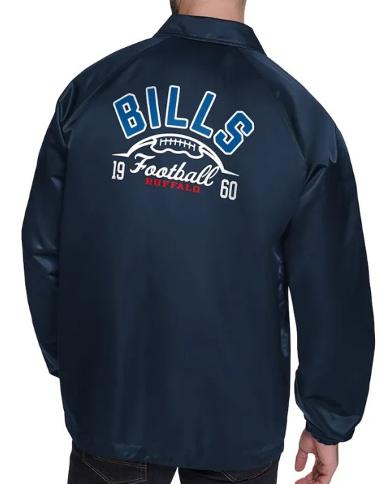 Buffalo Bills Retro Logo Coaches Jacket Buffalo Bills Retro Logo Coaches Jacket