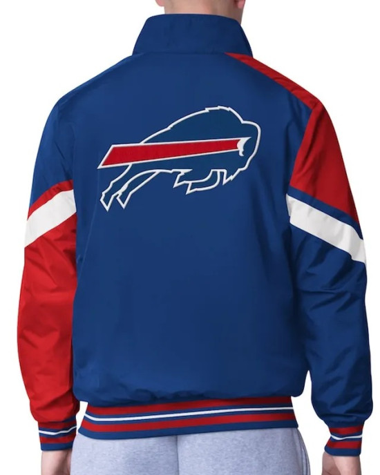 Buffalo Bills Strong Arm Royal Full-Zip Jacket Buffalo Bills Strong Arm Royal Full-Zip Jacket