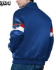 Buffalo Bills Triple Option Varsity Satin Jacket