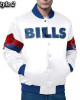Buffalo Bills Triple Option Varsity Satin Jacket
