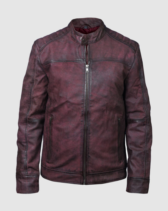 Burgundy Classic Waxed Jacket