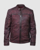 Burgundy Classic Waxed Jacket