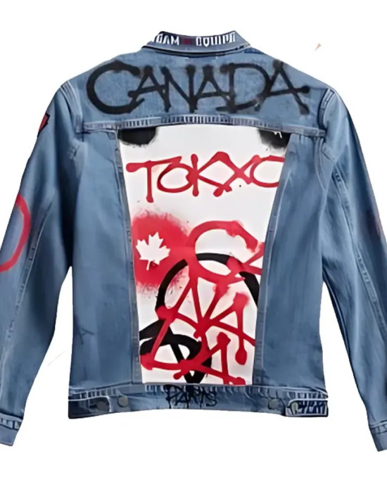 Canadian Olympic Denim Jacket Canadian Olympic Denim Jacket