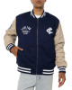 Carlton Blues Lock Up Varsity Cotton Jacket