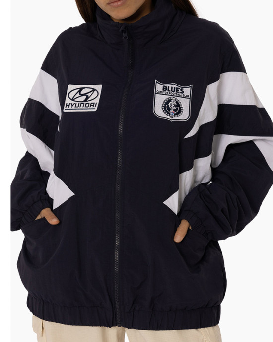 Carlton Blues Navy Full-Zip Spray Jacket