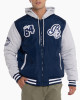 Carlton Blues Patchwork Hooded Jacket