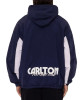 Carlton Blues Throwback Navy Spray Hooded Jacket