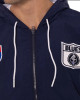 Carlton Blues Throwback Navy Spray Hooded Jacket