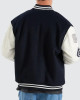Carlton Blues Varsity Navy and White Jacket