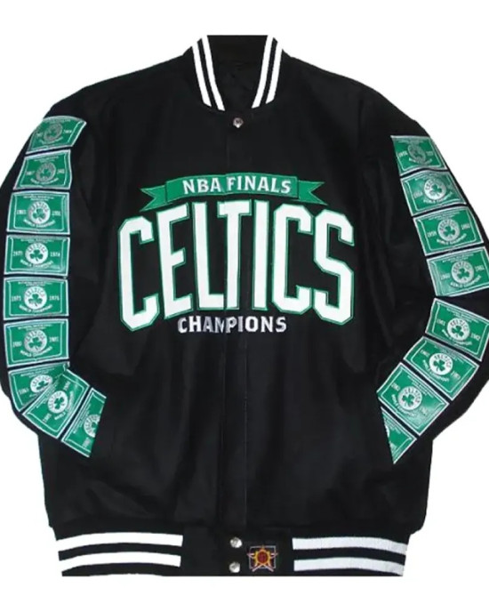 Celtics Championship Reversible Wool Jacket Celtics Championship Reversible Wool Jacket