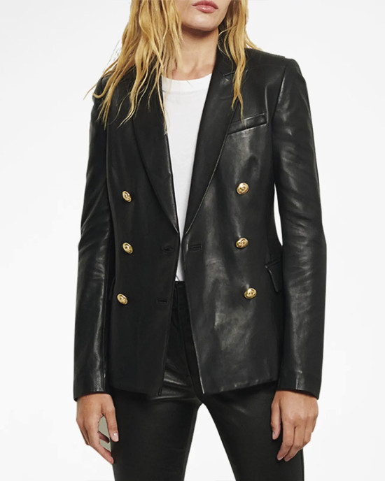 Charity Lawson The Bachelorette Black Leather Jacket Charity Lawson The Bachelorette Black Leather Jacket