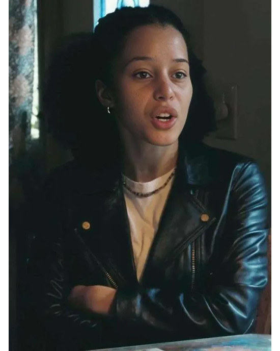 Chase Infiniti One Battle After Another Leather Jacket