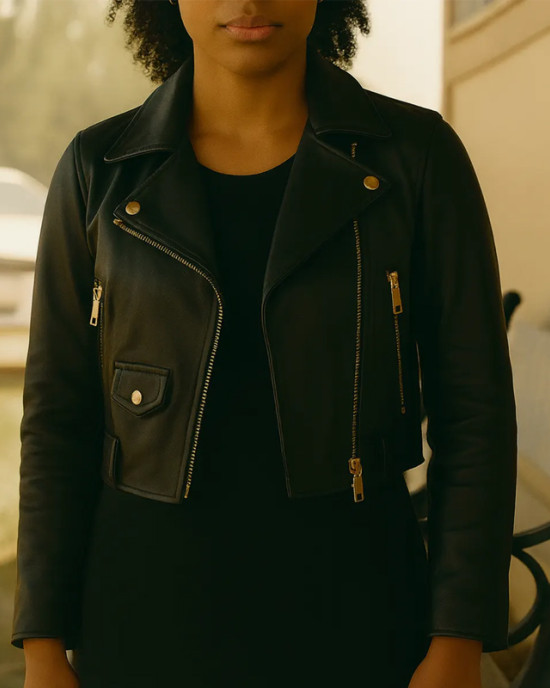 Chase Infiniti One Battle After Another Leather Jacket